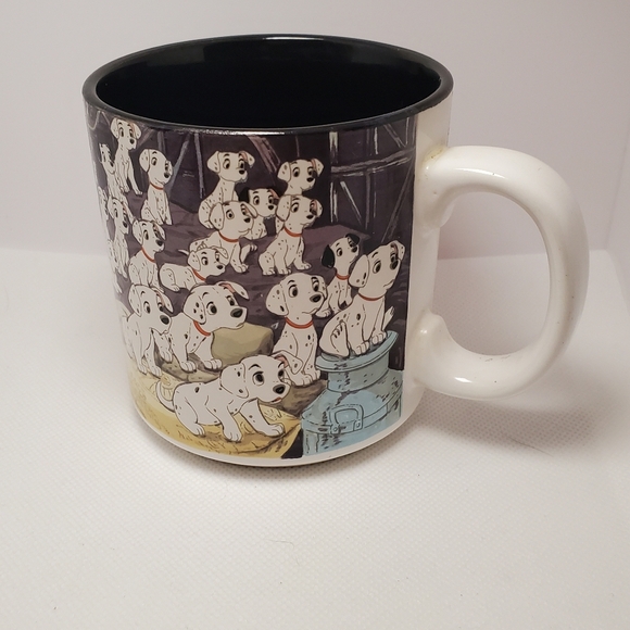 Vintage 101 Dalmatians Puppy Disney Coffee Tea Mug - Picture 3 of 6
